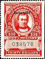 FindYourStampsValue: DOCUMENTARY ISSUE - Thomas Corwin