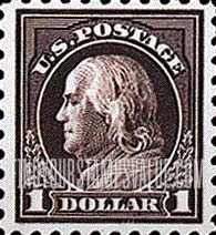 FindYourStampsValue: BENJAMIN FRANKLIN