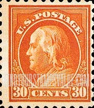 FindYourStampsValue: BENJAMIN FRANKLIN