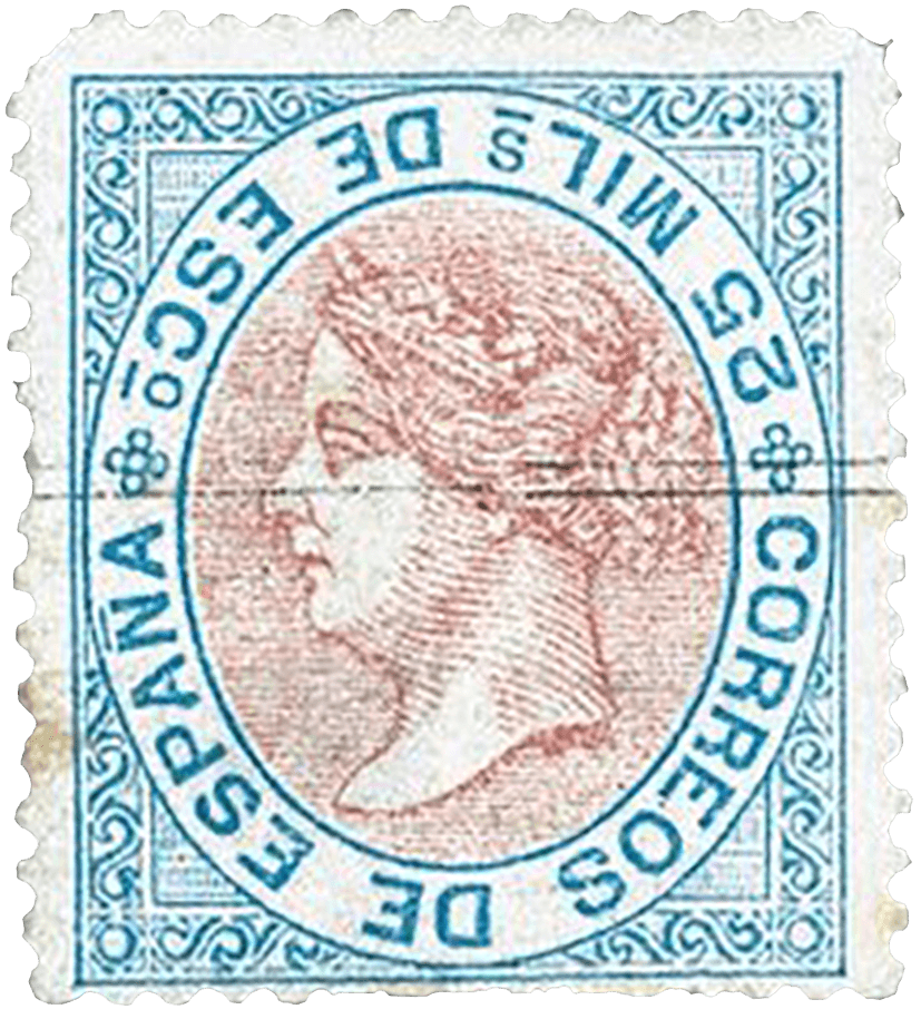 25m blaue und rosa Rahmen invertiert, 1867