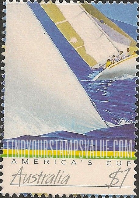 FindYourStampsValue: America’s Cup