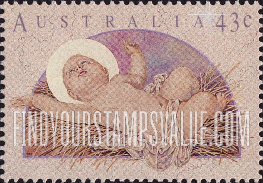FindYourStampsValue: Christmas: Baby Jesus