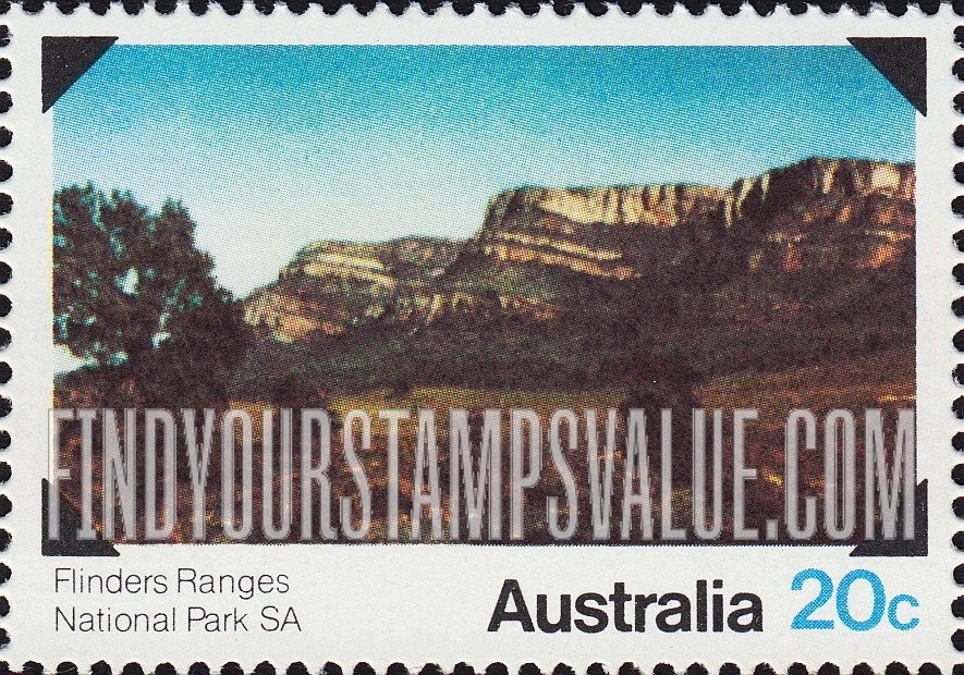 FindYourStampsValue: Flinders Ranges