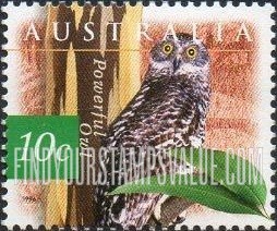 FindYourStampsValue: Flora and Fauna: Powerful owl