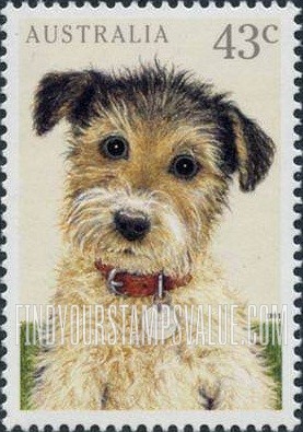FindYourStampsValue: Pets: Puppy