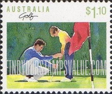 FindYourStampsValue: Sports: Golf