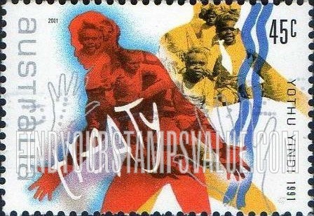 FindYourStampsValue: Rock Music: Treaty, by Yothu Yindi, 1991