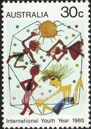FindYourStampsValue: International Youth Year