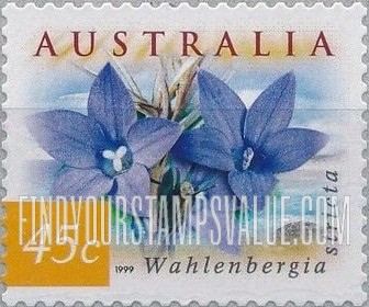 FindYourStampsValue: Flora & Fauna Type of 1996: Wahlenbergia stricta