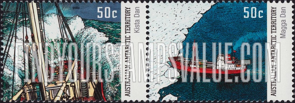 FindYourStampsValue: AUSTRALIAN ANTARCTIC TERRITORY - Ships