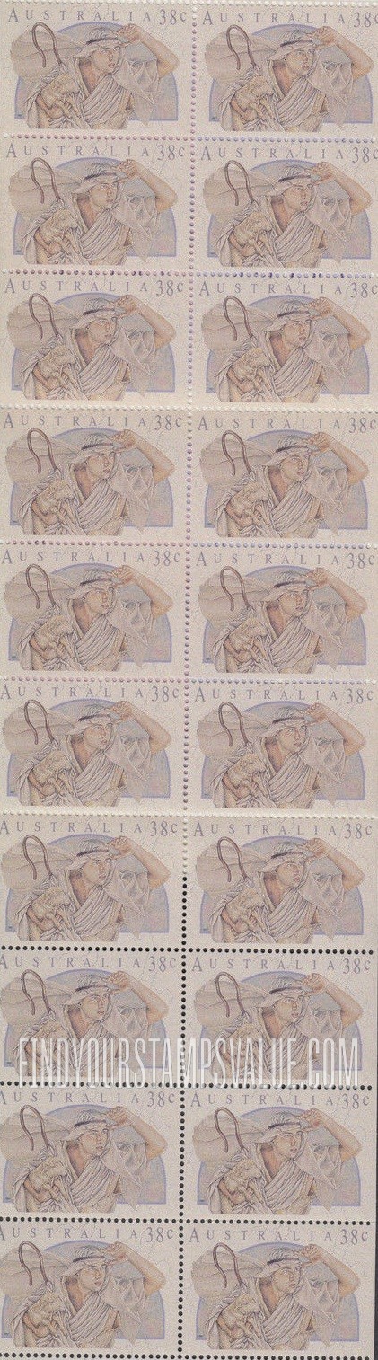 FindYourStampsValue: Christmas: Shepherd