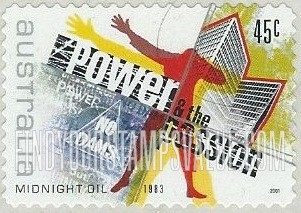 FindYourStampsValue: Rock Music: Power and the Passion, by Midnight Oil, 1983