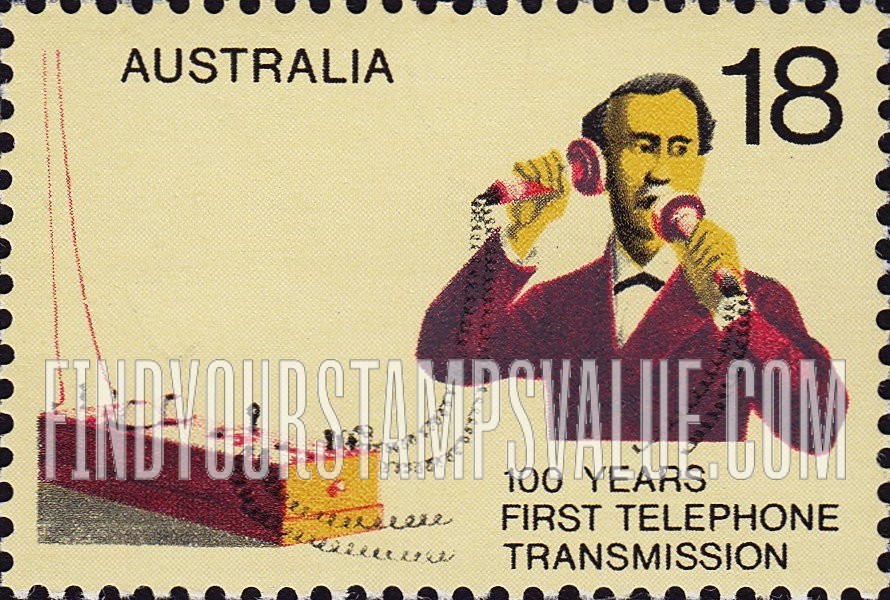 FindYourStampsValue: “Williams’ Coffin” Telephone, 1878