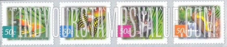 FindYourStampsValue: Flora & Fauna Type of 1996