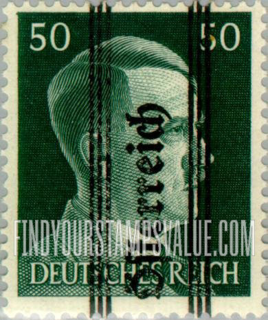 FindYourStampsValue: For Use in Styria: Stamp of Germany
