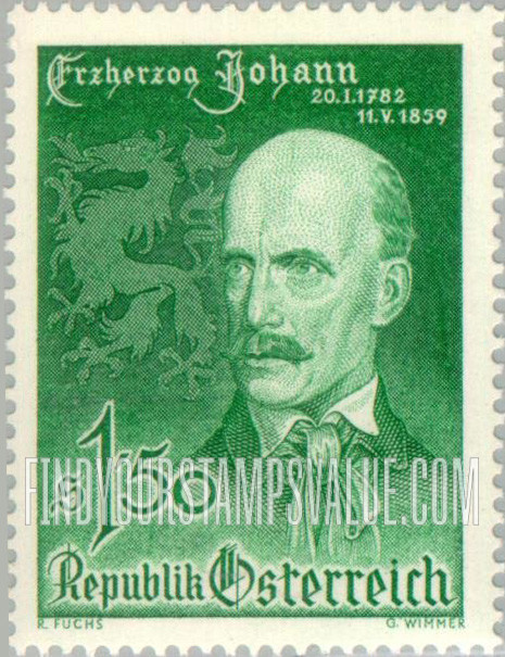 FindYourStampsValue: Archduke Johann