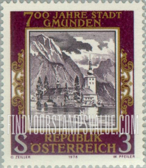 FindYourStampsValue: Ort Castle, Gmunden