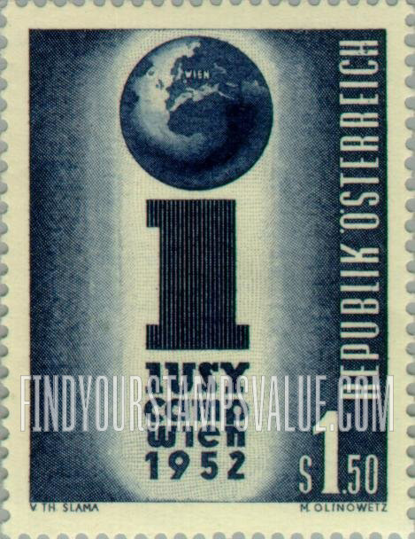 FindYourStampsValue: Globe as Dot Over “i”
