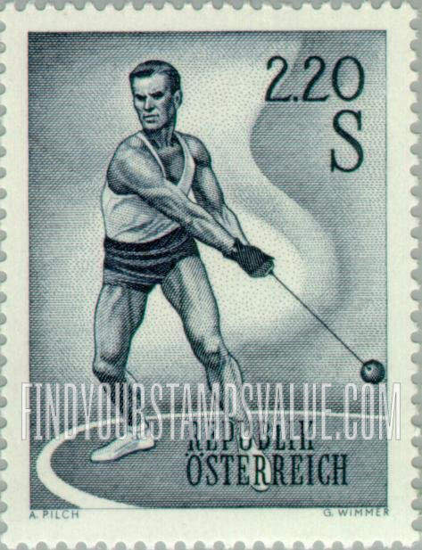 FindYourStampsValue: Hammer thrower