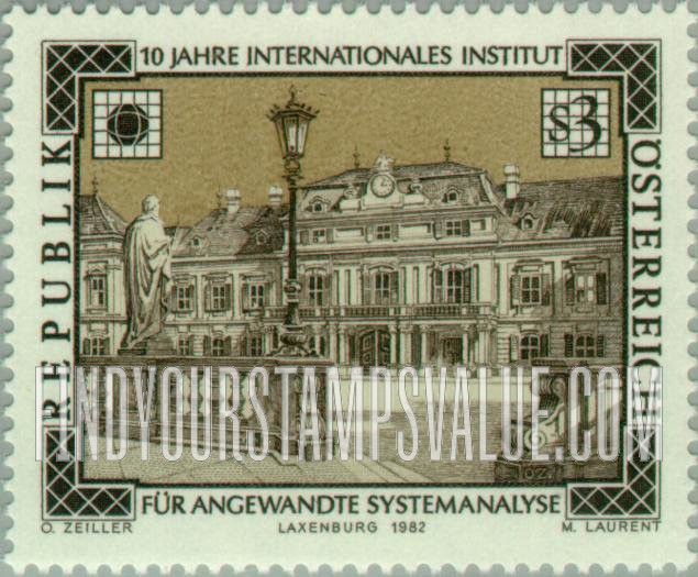 FindYourStampsValue: 10th Anniversary of International Institute for Applied Systems Analysis, Vienna: Laxenburg Castle