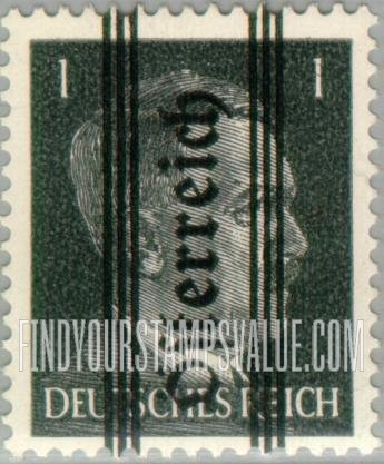 FindYourStampsValue: For Use in Styria: Stamp of Germany