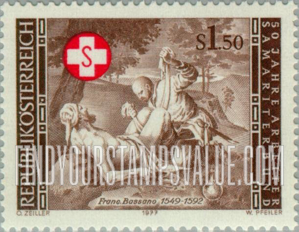 FindYourStampsValue: The Good Samaritan, by Francesco Bassano