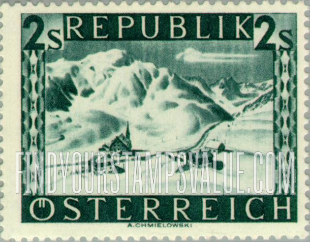 FindYourStampsValue: St. Christof am Arlberg, Tyrol