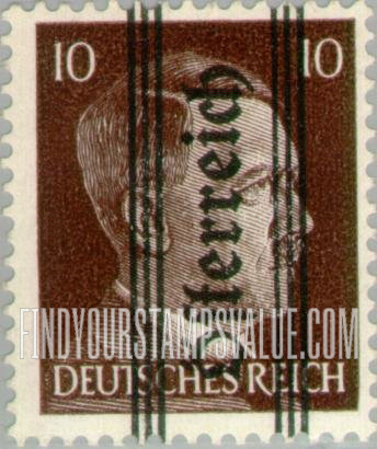 FindYourStampsValue: For Use in Styria: Stamp of Germany