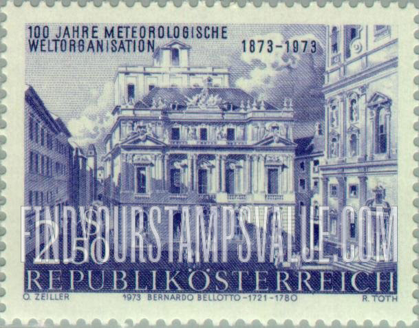 FindYourStampsValue: Academy of Science, by Canaletto