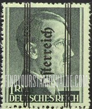 FindYourStampsValue: For Use in Styria: Stamp of Germany