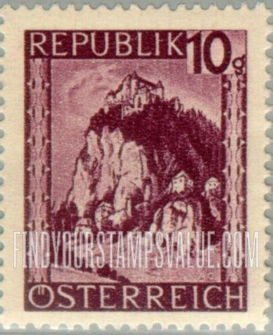 FindYourStampsValue: Hochosterwitz, Carinthia