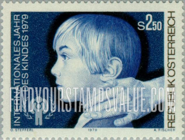 FindYourStampsValue: Child and IYC Emblem