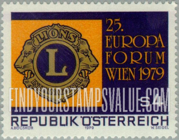 FindYourStampsValue: Lions International Emblem