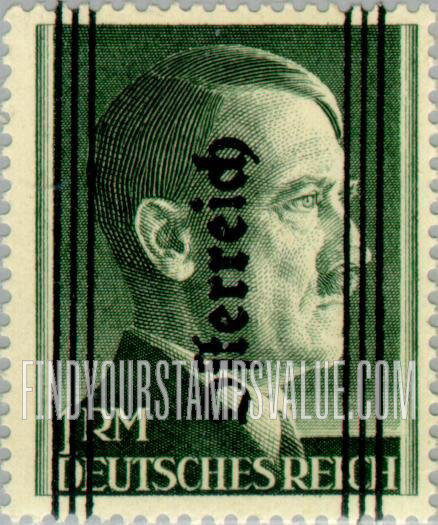FindYourStampsValue: For Use in Styria: Stamp of Germany