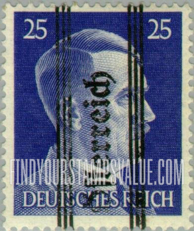 FindYourStampsValue: For Use in Styria: Stamp of Germany