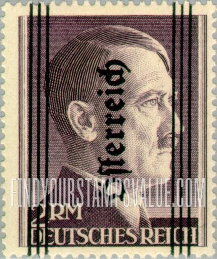 FindYourStampsValue: For Use in Styria: Stamp of Germany