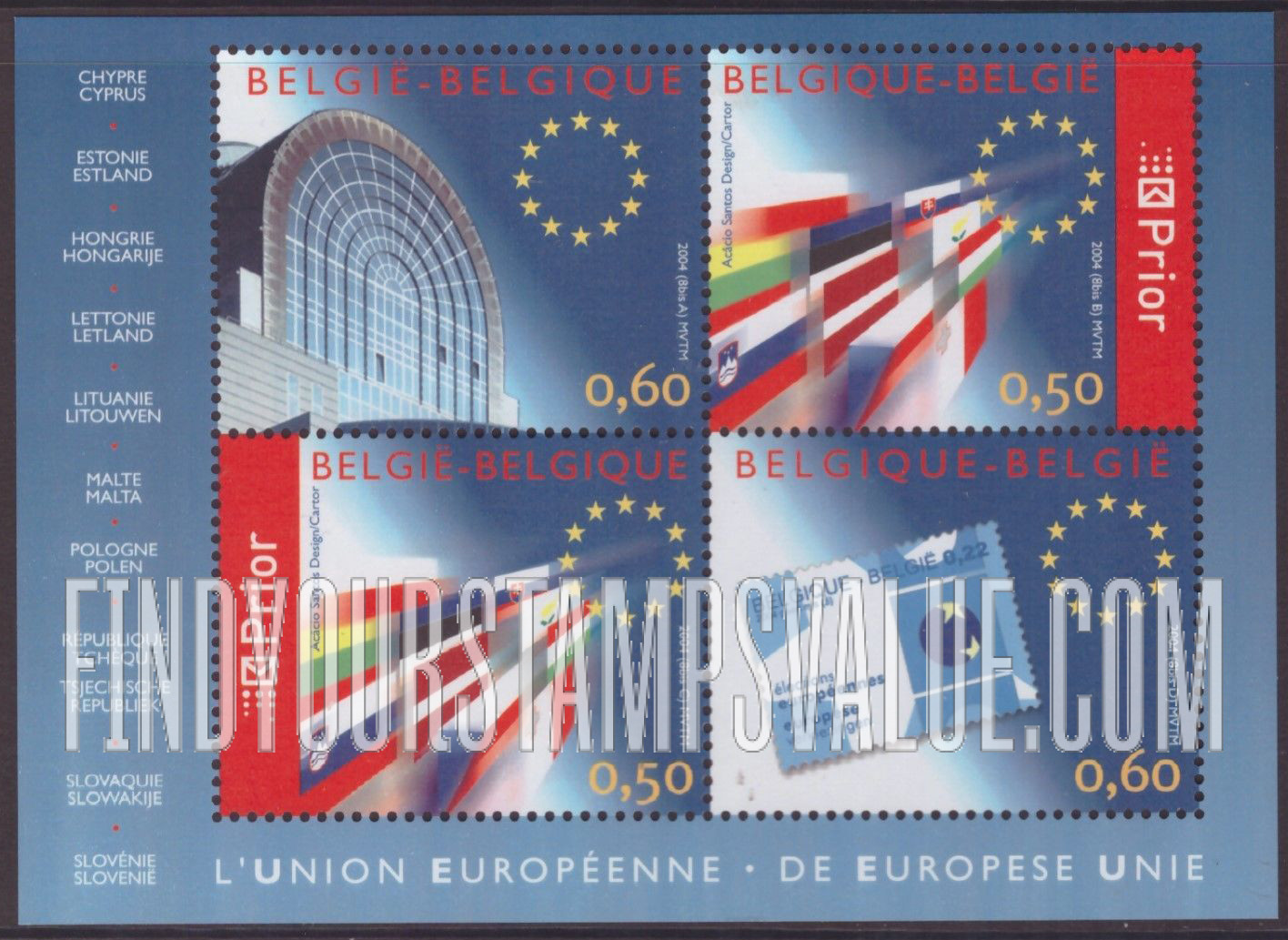 FindYourStampsValue: Expansion of the European Union