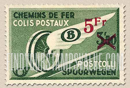 FindYourStampsValue: Parcel Post and Railway: Winged Wheel