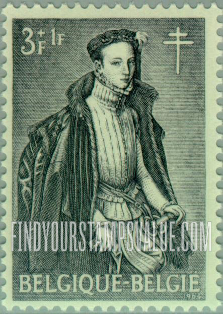 FindYourStampsValue: Semi-Postal: Alexander Farnese by Antonio Moro