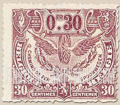 FindYourStampsValue: Parcel Post and Railway: Winged Wheel