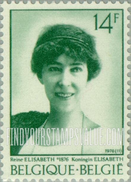 FindYourStampsValue: Queen Elisabeth (1876-1965)