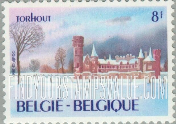 FindYourStampsValue: Wijnendale Castle, Torhout