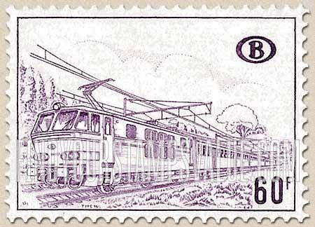 FindYourStampsValue: Parcel Post and Railway: Train going left
