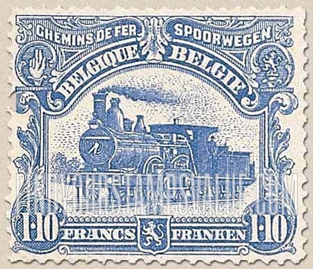 FindYourStampsValue: Parcel Post and Railway: Locomotive