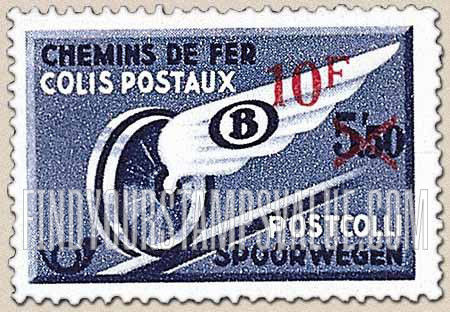 FindYourStampsValue: Parcel Post and Railway: Winged Wheel