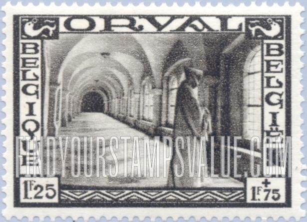 FindYourStampsValue: Semi-Postal: Cloisters