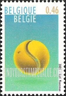 FindYourStampsValue: Belgica 2006 International Philatelic Exhibition, Brussels: Tennis ball