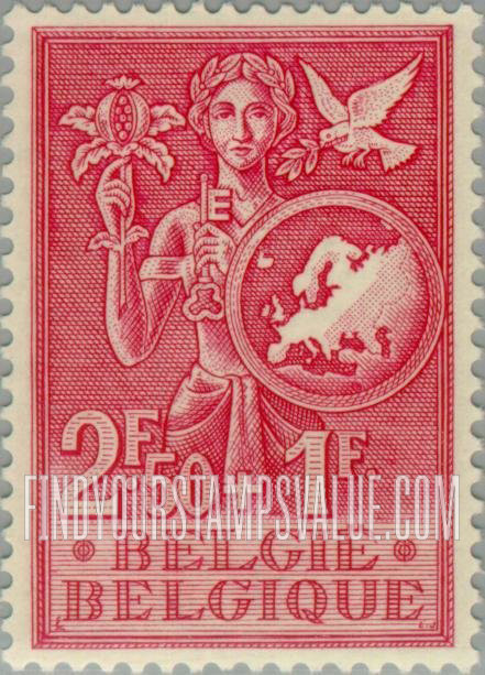 FindYourStampsValue: Semi-Postal: Allegory