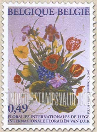 FindYourStampsValue: Liège International Flower Show