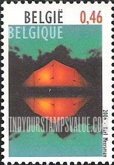 FindYourStampsValue: Belgica 2006 International Philatelic Exhibition, Brussels: Illuminated tent